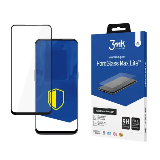 OnePlus Nord N100 Black - 3mk HardGlass Max Lite™ screen protector