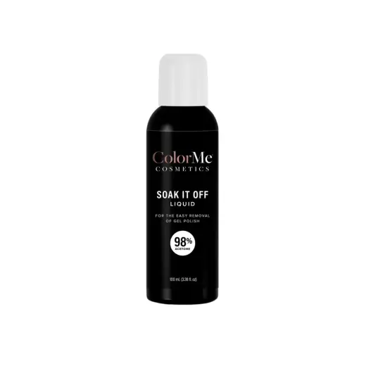 ColorMe Cosmetics, Soak It Off, Nail Polish Remover, 100 ml