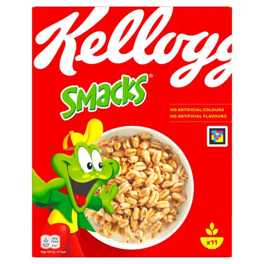 Sausās brokastis KELLOGG'S SMACKS, 330g