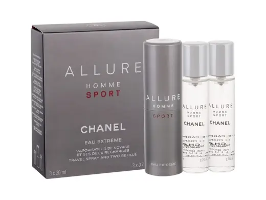 Chanel Allure Homme Sport Eau Extreme Twist and Spray Eau de Toilette 3x20 ml