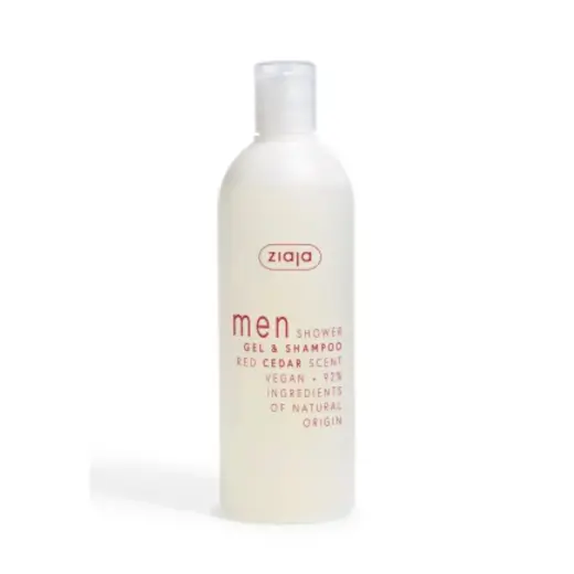 2-in-1 Gel and Shampoo Ziaja   Men Cedar 400 Ml