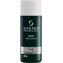 System Professional Man Triple Shampoo - Šampon 3v1 250ml