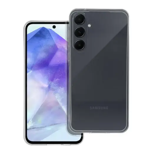 CLEAR 2 mm telefono dėklas Samsung Galaxy A55 5G (A556) skaidrus
