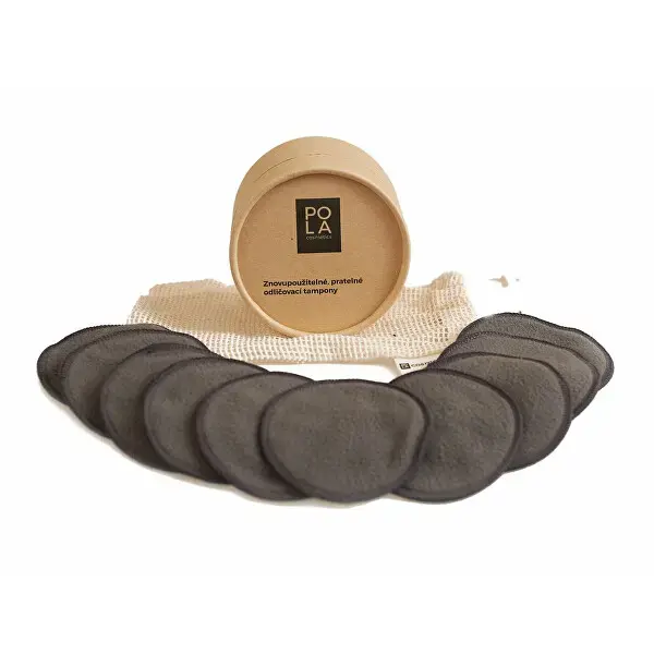 Pola Cosmetics Carbon Fiber Makeup Remover Pads (10 Pcs.)