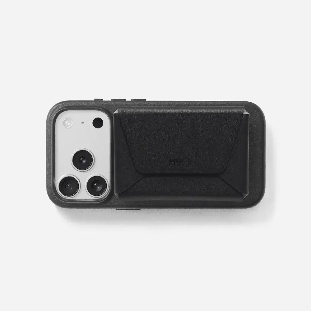 Moft Agile Travel MagSafe Magnetic Wallet for Tripod in black