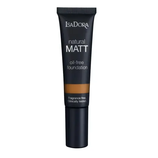IsaDora, Natural Matt, Oil-Free, Matte, Liquid Foundation, 25, Mocha, 35 ml
