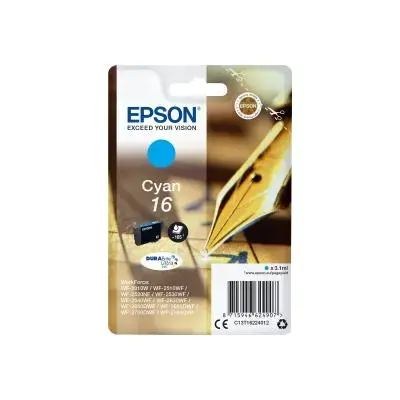 Epson Ink No 16 Epson16 Epson 16 Cyan LC (C13T16224012)