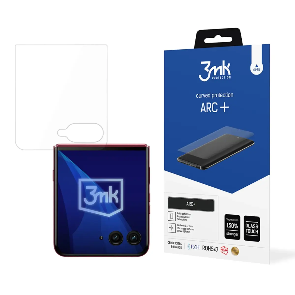 3mk Protection 3MK ARC+ Fullscreen aizsargplēve