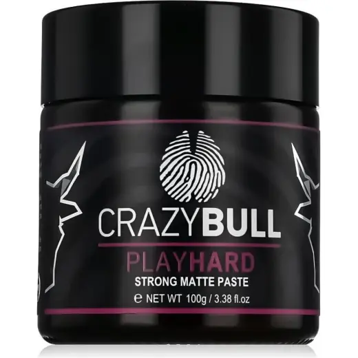 Konjac Sponge, Gel per Capelli, Play Hard Strong Matte Paste (Pasta per Capelli)