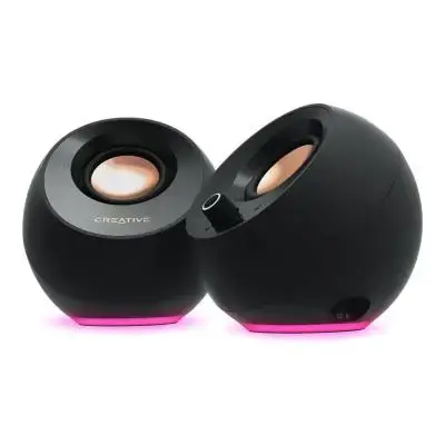 Creative Computer Speaker Pebble Pro bluetooth 5 3 Creative3 Creative 3 black Schwarz (51MF1710AA000)