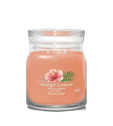 Yankee Candle Tropical Breeze signature candle medium 368 g
