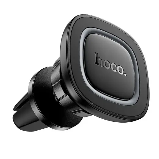 Magnetic car phone holder Hoco air vent H72 black and gray