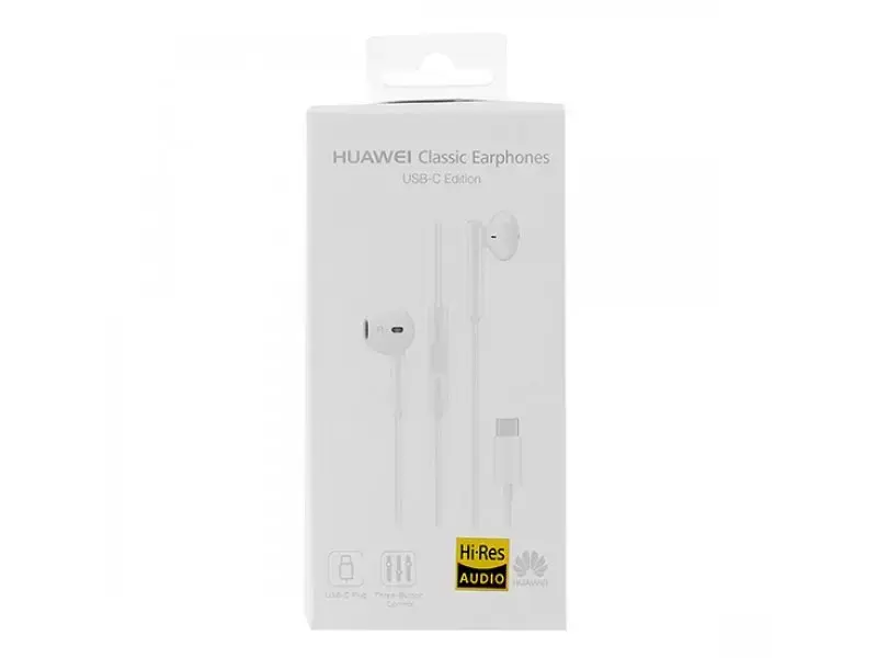 Huawei CM33 USB-C Stereo Headset White (Damaged Package)