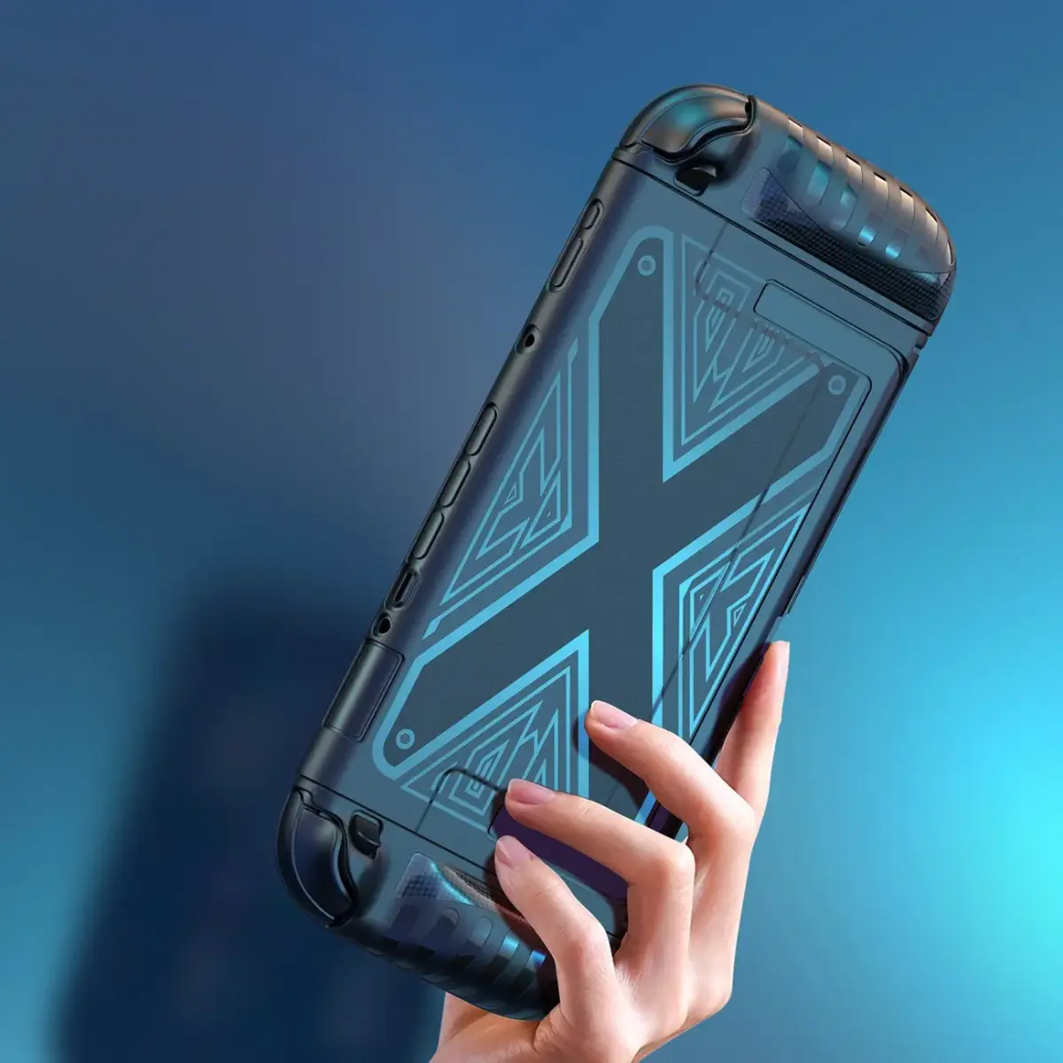 Dux Ducis aizsargvāciņš Nintendo Switch 2 - melns