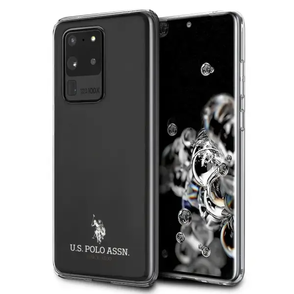 US Polo USHCS69TPUBK S20 Ultra G988 czarny|black Shiny