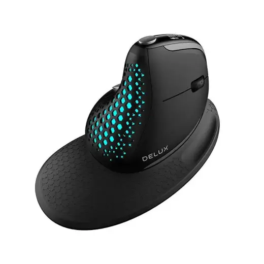 Беспроводная эргономичная мышь Delux M618XSD 4.0 BT|2.4G