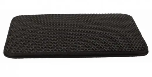 Kaķu tualetes paklājs : Trixie Cat Litter tray sieve mat, EVA, 40*55 cm, black