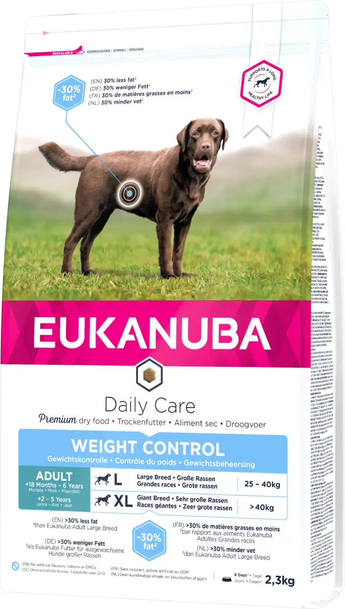 Сухой корм для собак - Eukanuba Adult Large Chicken Light, 2,3 кг