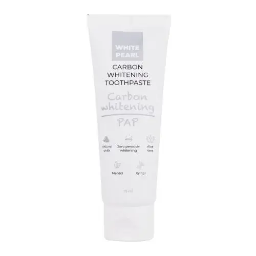 White Pearl PAP Carbon Whitening Whitening Toothpaste 75 Ml