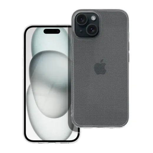 Clear Case 2mm Box phone case for iPhone 15 transparent