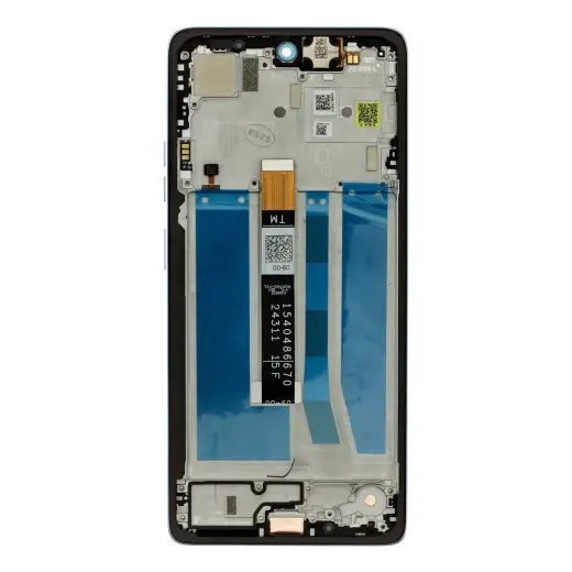 Motorola G75 5G LCD Display + Touch Unit + Front Cover Green (Service Pack)