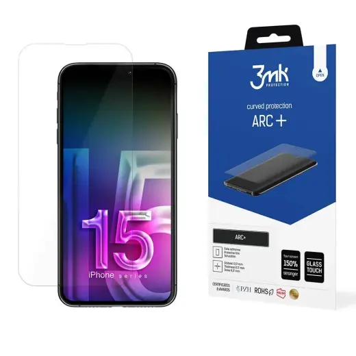 3mk ARC+ kaitsekile telefonile iPhone 15 Pro Max