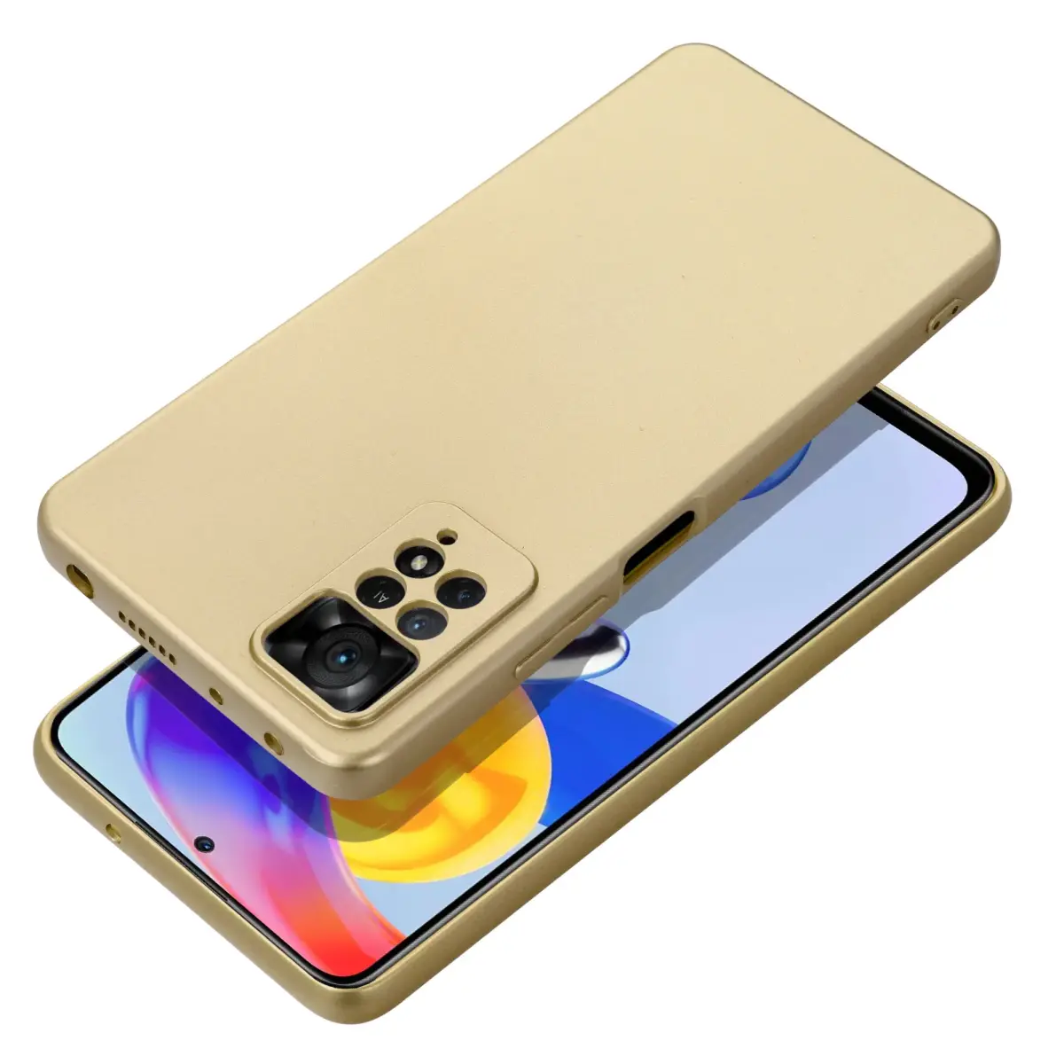 METALLIC Case for XIAOMI Redmi 15C (173,16 x 81,07 x 8,2) gold