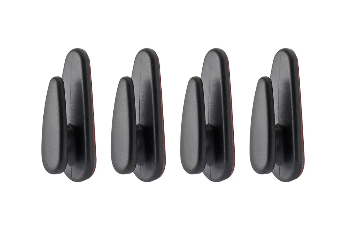 Car Plastic Hooks / organizers with tape 4 pcs