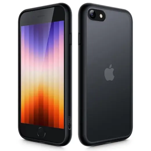 Tech-Protect MattFit case for iPhone 7 | 8 | SE 2020 | 2022 - black