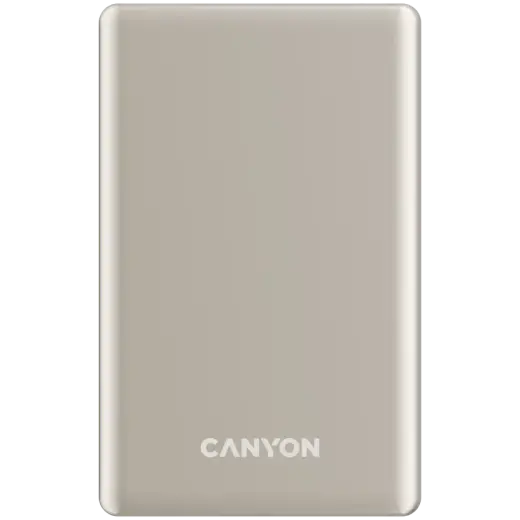 CANYON power bank OnPower 510 slim Magnetic 10000 mAh PD20W Beige