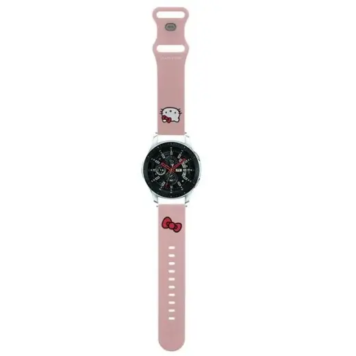 Hello Kitty universaalne nutikella rihm (22 mm) jaoks | silikoonist | roosa