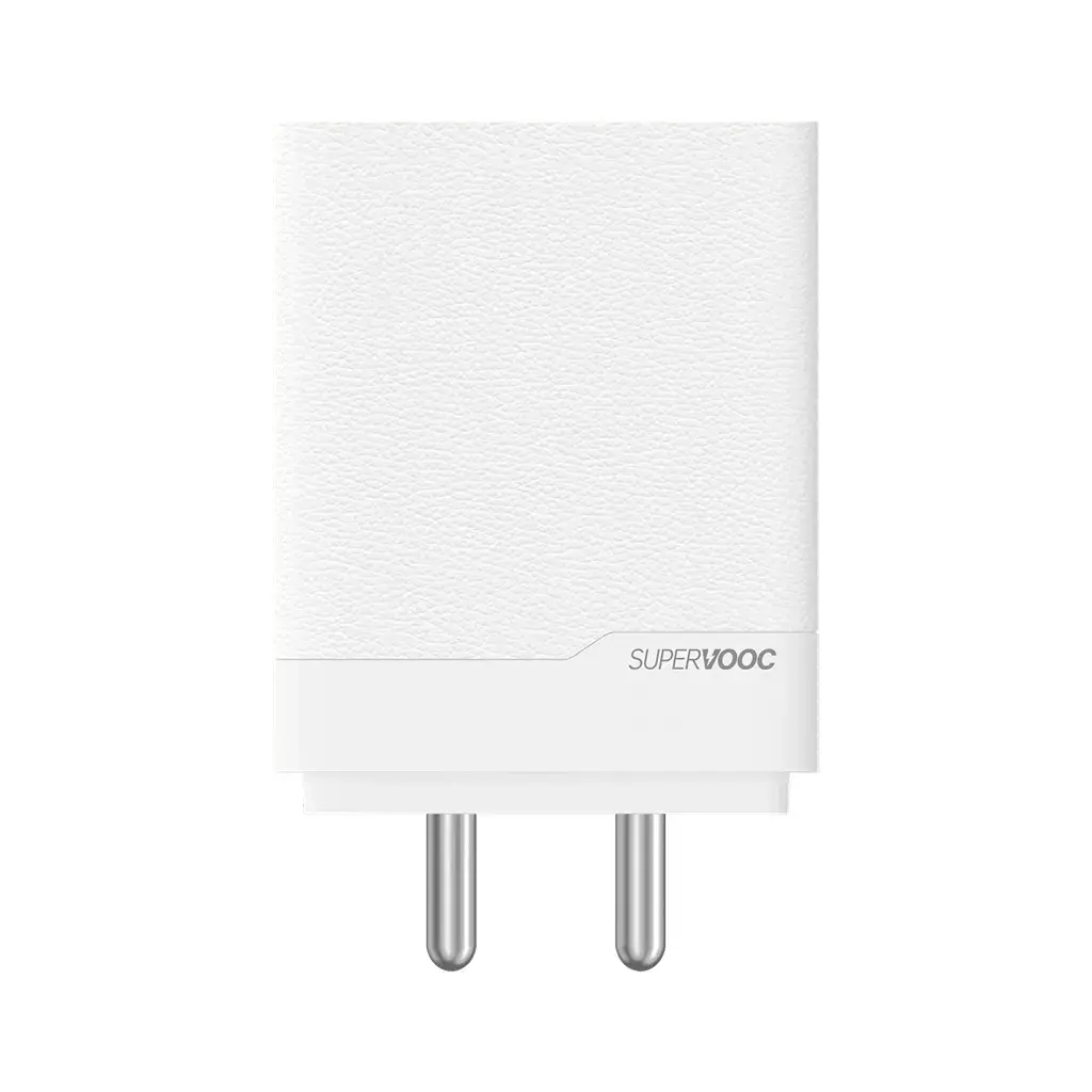 Oppo SuperVOOC USB-C 100W Travel Charger + USB-C Data Cable White