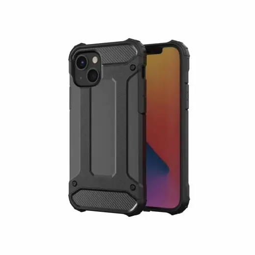 Armor telefono dėklas iPhone 13 juodas