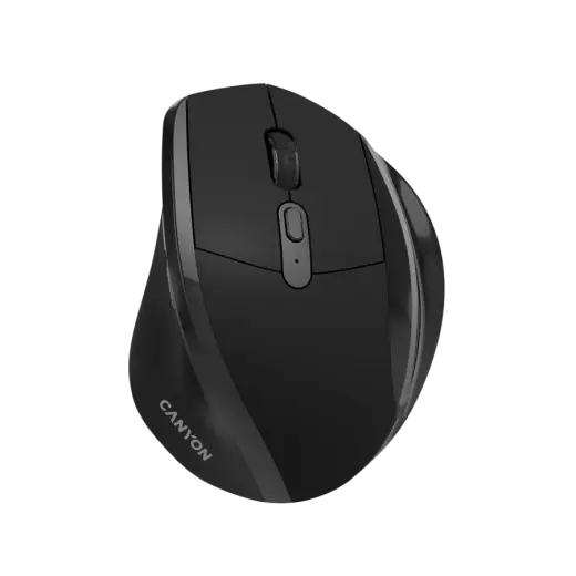 CANYON mouse OnClick 17 Ergonomic 6 buttons 1600DPI Wireless Black