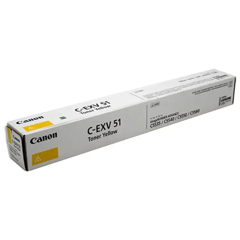 Canon Toner C-EXV CEXV 51 Yellow Gelb (0484C002)
