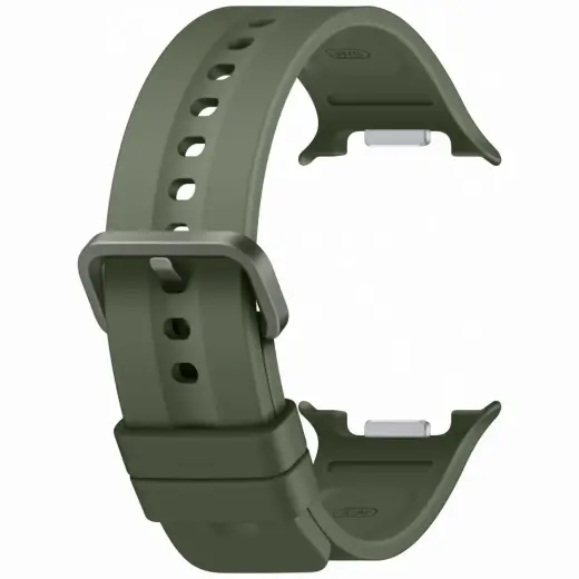 Samsung Sport viedpulksteņa siksniņa priekš Galaxy Watch 9 S/M | silikons | zaļa