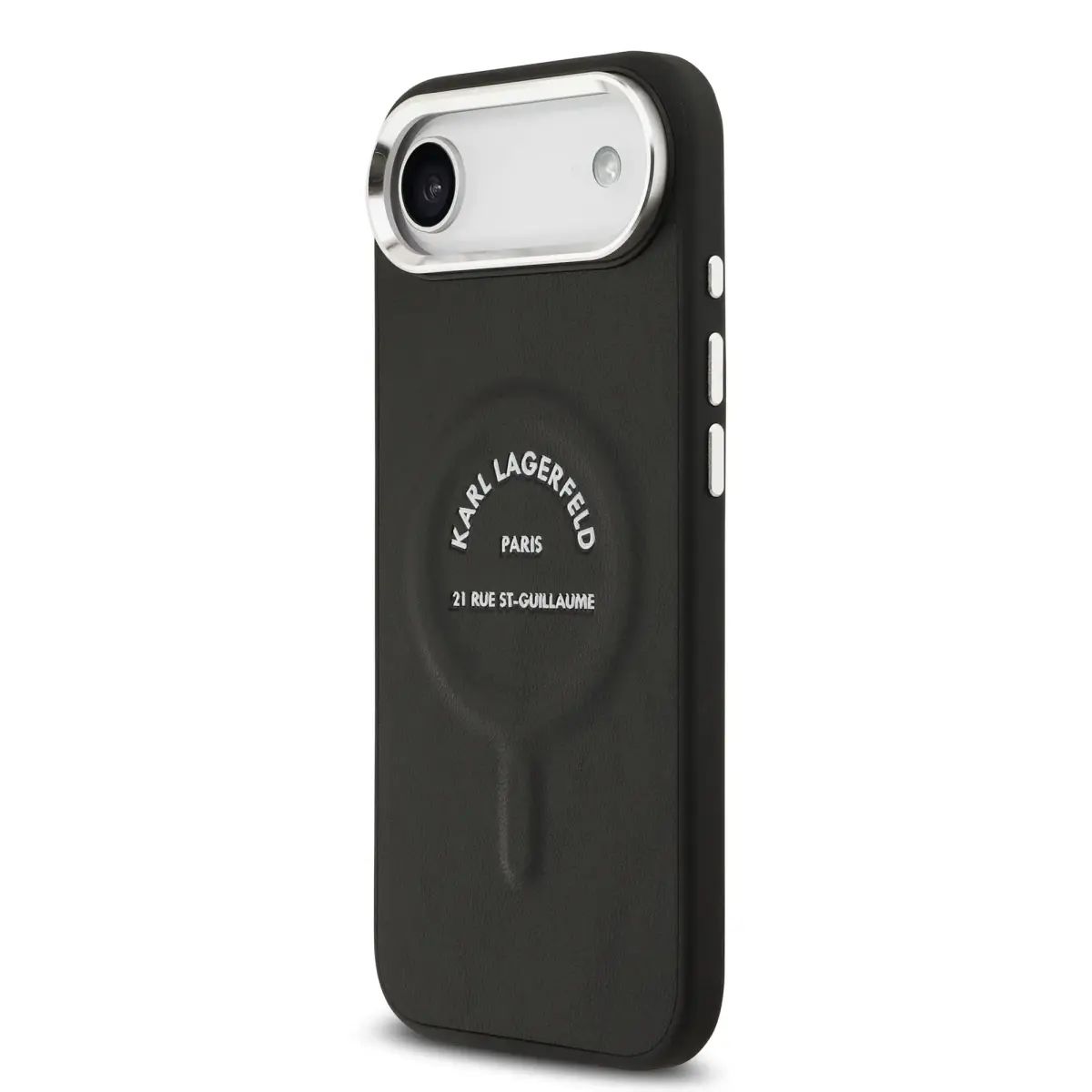 Karl Lagerfeld PU RSG Logo MagSafe Case for iPhone Air Black