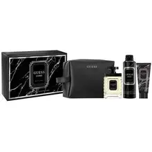 Guess Uomo Gift set EDT 100 ml, shower gel 100 ml, deospray 226 ml and a bag