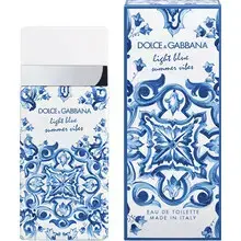 Dolce & Gabbana Light Blue Summer Vibes (EDT) tualetinis vanduo moterims 50 ml