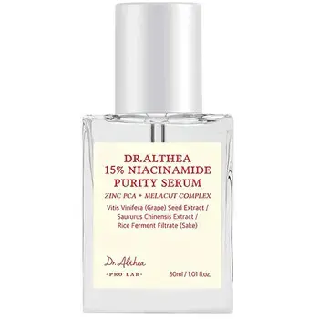 Dr.Althea 15% Niacinamide Purity Serum - Rozjasňující sérum 30ml