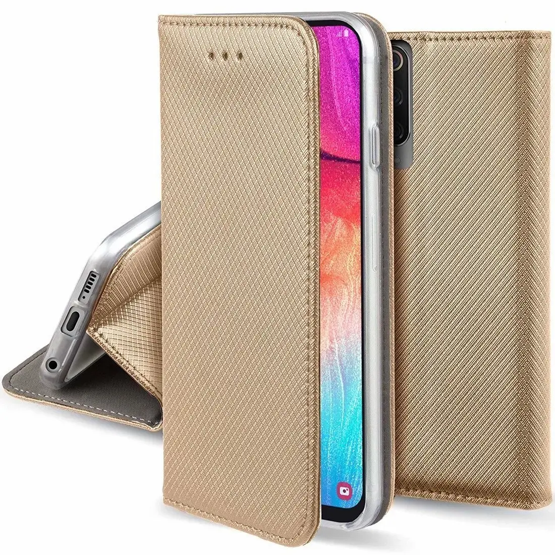 Fusion Magnet Case For Xiaomi Redmi Note 8T Gold