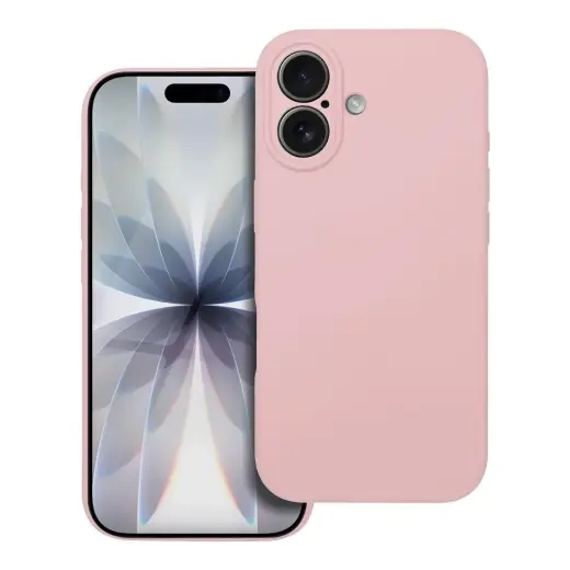 Silicone 2mm maciņš telefonam iPhone 17 rozā