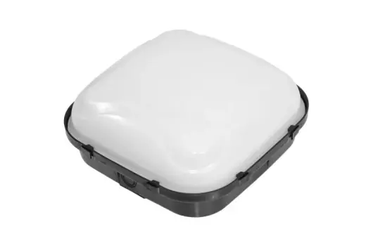 Lampa Panda Karo E27 IP54 25W kvadrātveida/melns korpuss
