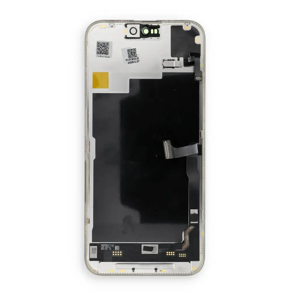 FixCell LCD Display for IPHONE 15 PRO MAX SOFT OLED 120Hz Proximity light sensor flex cable (Diagnosable: Used)