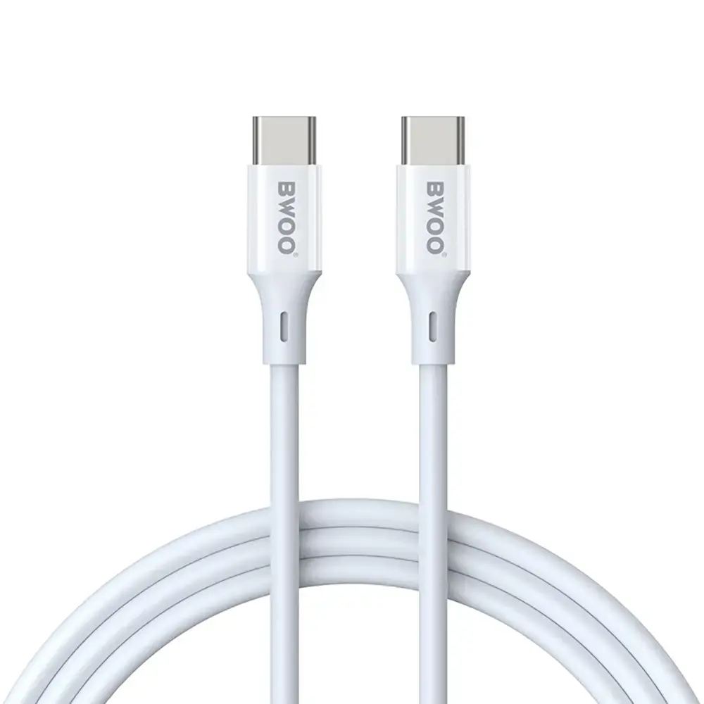 BWOO X279C-L datu pārraides un uzlādes vads | USB-C to USB-C | 60W