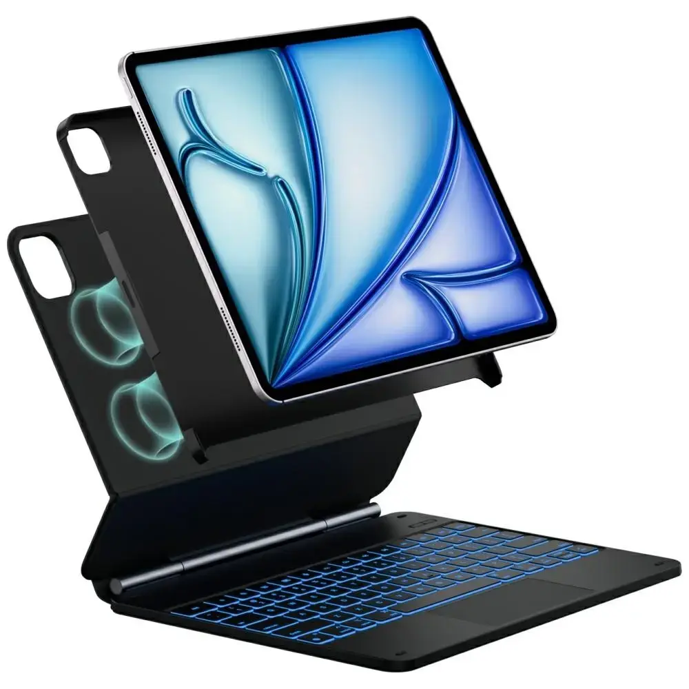 Case Typecase Edge+ with keyboard for iPad Air 13" 2024/2025 carbon fiber