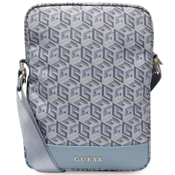 Guess Torba GUTB10HGCFSEB 10" niebieski|blue GCube Stripe Tablet Bag
