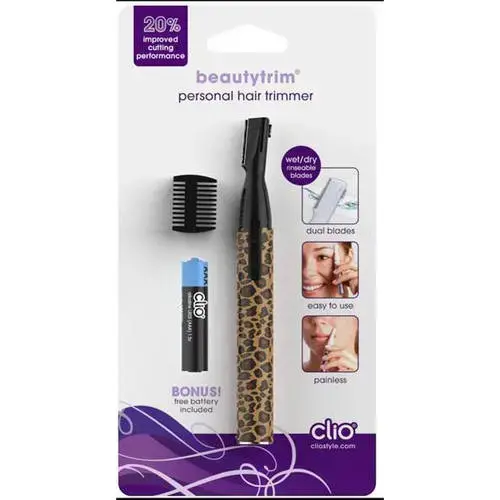 Palmperfect Beautytrim  Battery-Operated Personal Hair Trimmer  Female Electric Shavers