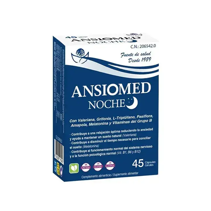 BIOSERUM Ansiomed Night 45 Capsules