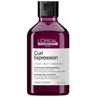 L'Oreal Professionnel Serie Expert Curl Expression Clarifying & Anti-Build up Shampoo 300ml in Clear